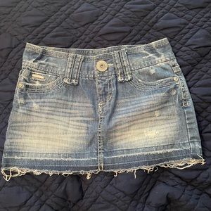 Aeropostale • Mini Jean Skirt